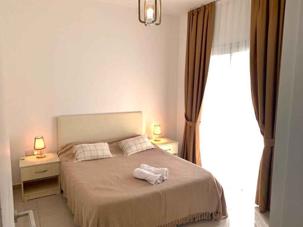 Beautiful & Quiet Two-Bedroom Apartment With Private Garden Lukomorye C1 Kyrenia  Luaran gambar